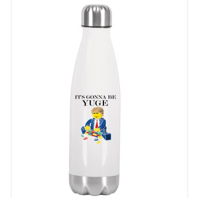 It's Going To Be YUGE - Trump Build a Wall Stainless Steel Insulated Water Bottle