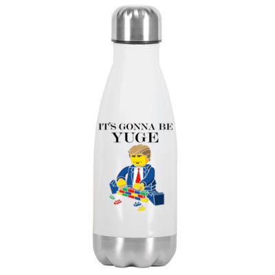 It's Going To Be YUGE - Trump Build a Wall Stainless Steel Insulated Water Bottle