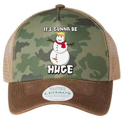 It's Gonna Be Huge Trump Christmas Snowman Legacy Tie Dye Trucker Hat