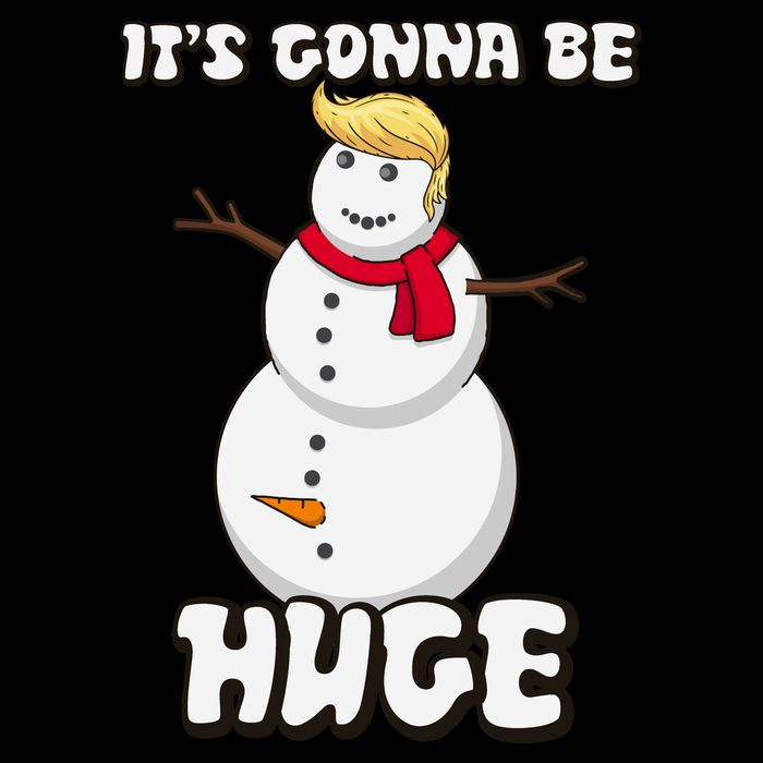 It's Gonna Be Huge Trump Christmas Snowman Impact Tech Backpack