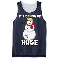 It's Gonna Be Huge Trump Christmas Snowman Mesh Reversible Basketball Jersey Tank