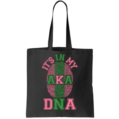 It's In My AKA DNA Fingerprint Tote Bag