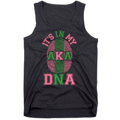 It's In My AKA DNA Fingerprint Tank Top