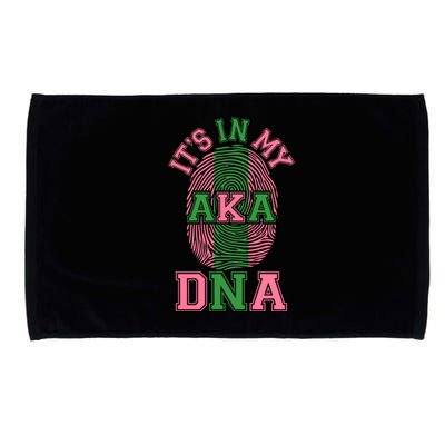 It's In My AKA DNA Fingerprint Microfiber Hand Towel