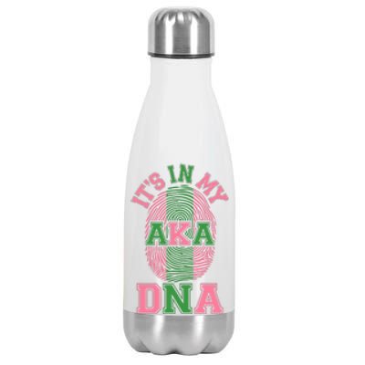 It's In My AKA DNA Fingerprint Stainless Steel Insulated Water Bottle