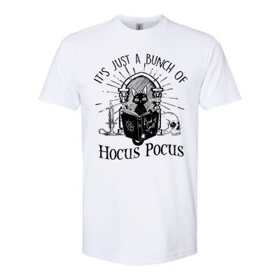 It's Just A Bunch Of Hocus Pocus Cat Halloween Softstyle® CVC T-Shirt