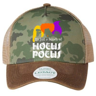 It's Just A Bunch of Hocus Pocus Halloween Legacy Tie Dye Trucker Hat