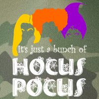 It's Just A Bunch of Hocus Pocus Halloween Legacy Tie Dye Trucker Hat