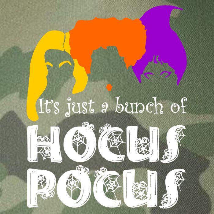 It's Just A Bunch of Hocus Pocus Halloween Legacy Tie Dye Trucker Hat