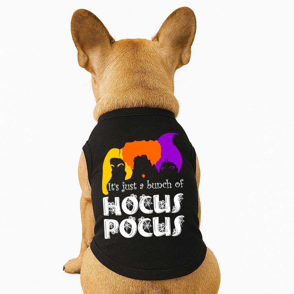 It's Just A Bunch of Hocus Pocus Halloween Doggie Tank