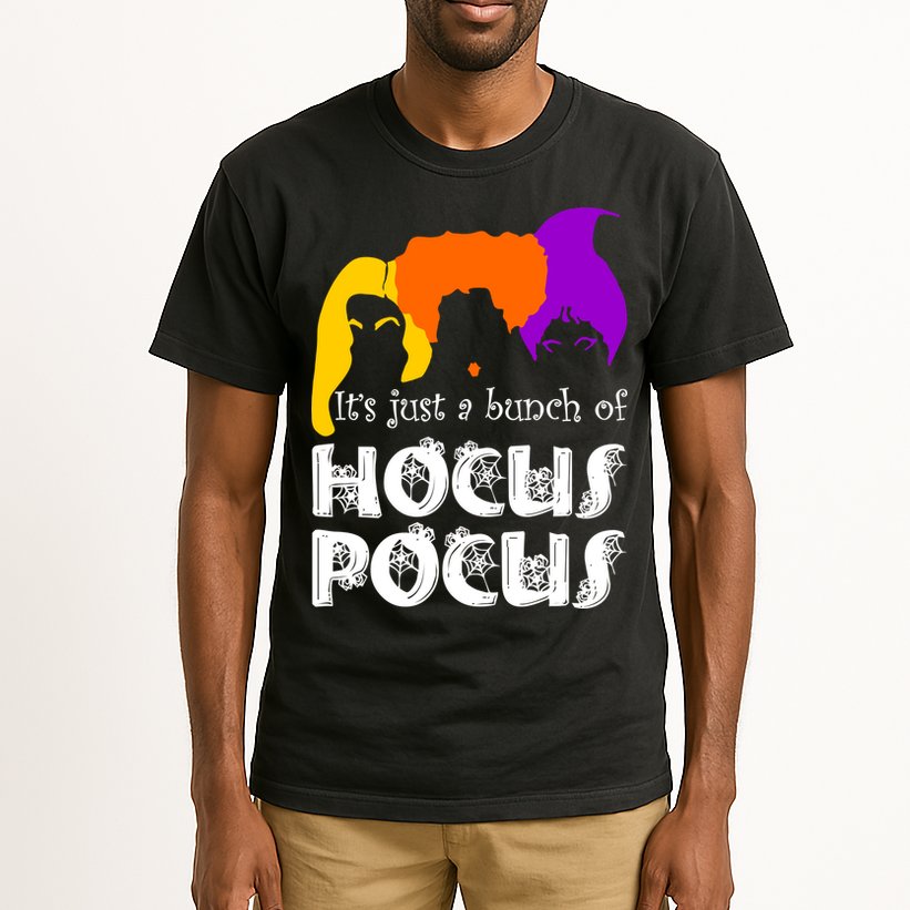 It's Just A Bunch of Hocus Pocus Halloween Tall T-Shirt