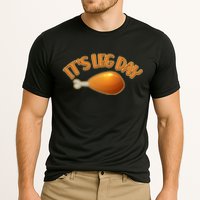 It's Leg Day Funny Thanksgiving Cooling Performance Crew T-Shirt