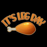 It's Leg Day Funny Thanksgiving Sustainable Bucket Hat
