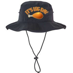 It's Leg Day Funny Thanksgiving Legacy Cool Fit Booney Bucket Hat