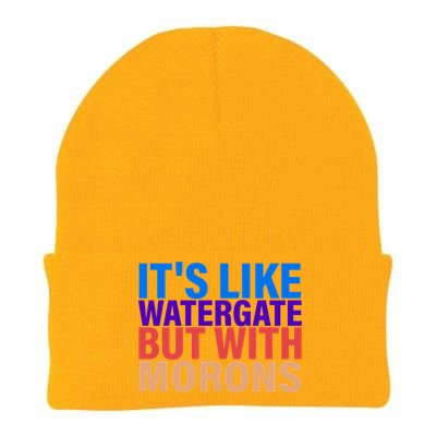 It's Like Watergate But With Morons Knit Cap Winter Beanie