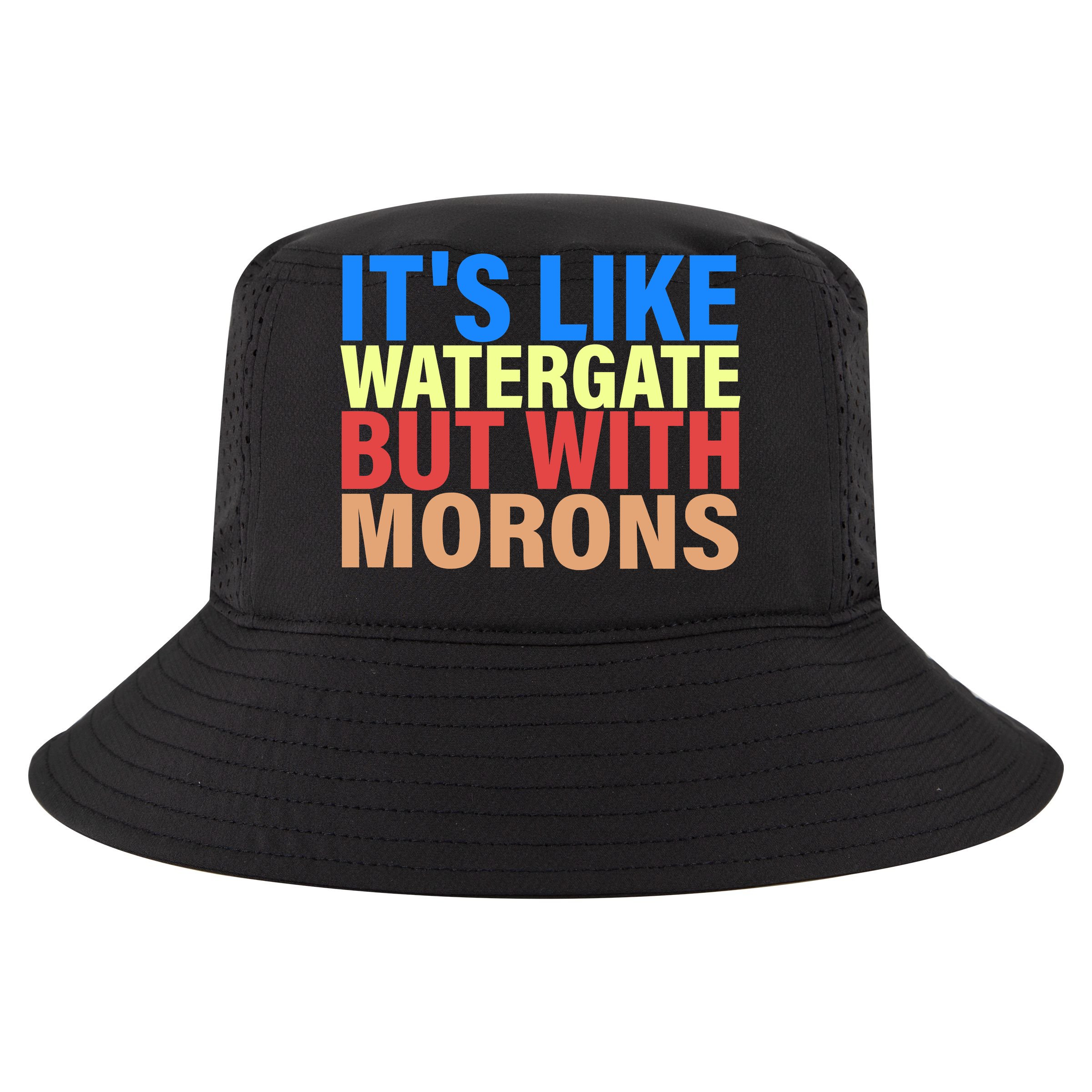 It's Like Watergate But With Morons V-Neck T-Shirt
