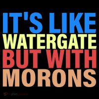 It's Like Watergate But With Morons Sustainable Bucket Hat