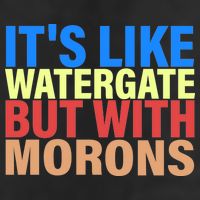 It's Like Watergate But With Morons Golf Towel