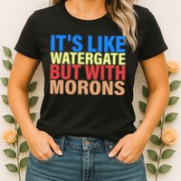 It's Like Watergate But With Morons Womens T-Shirt