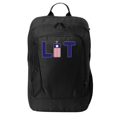 It's Lit USA 4th of July City Backpack