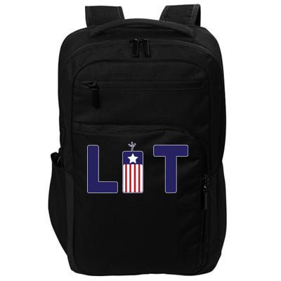 It's Lit USA 4th of July Impact Tech Backpack