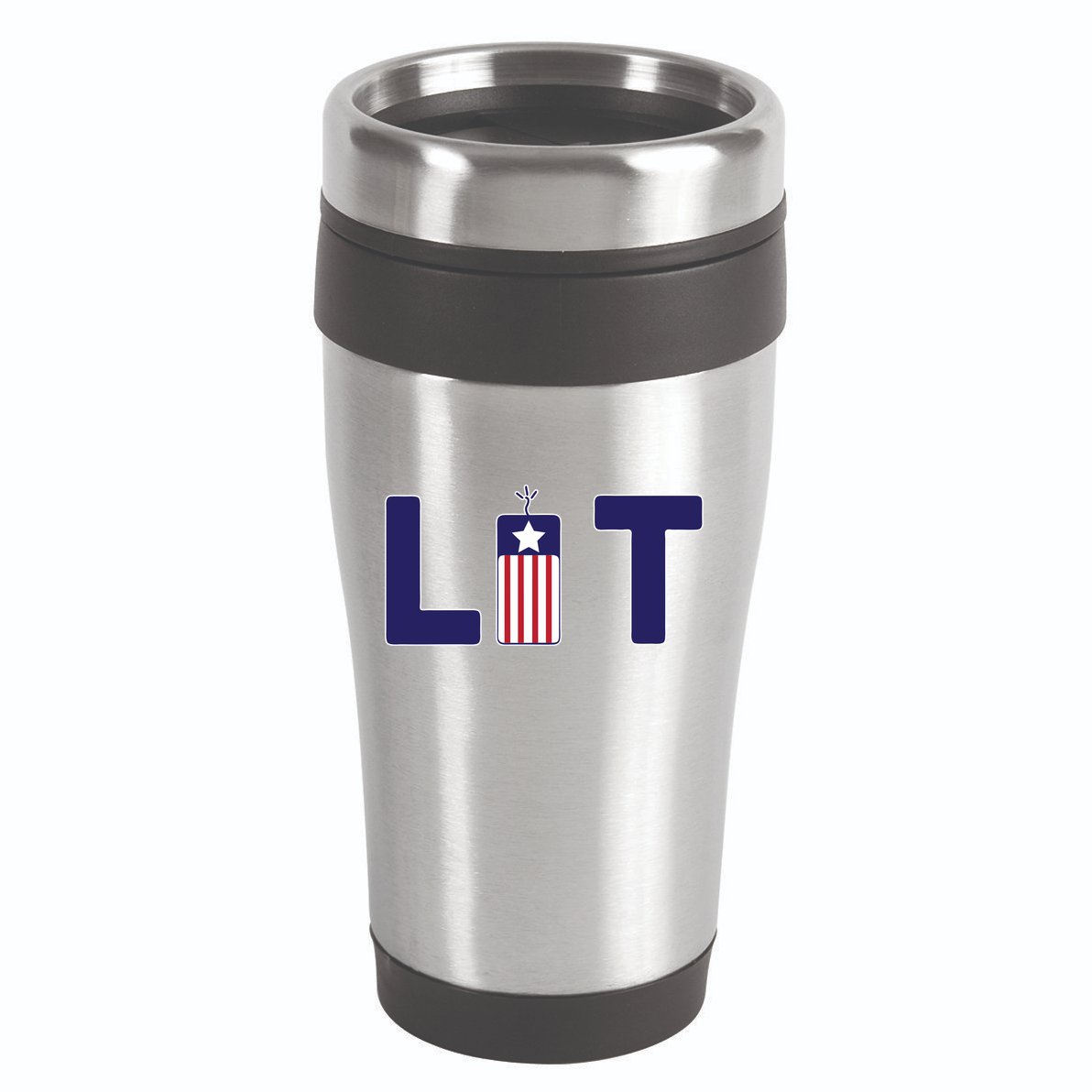 It's Lit USA 4th of July 16oz Travel Tumbler