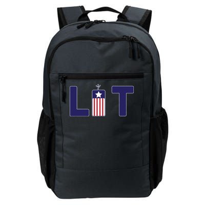 It's Lit USA 4th of July Daily Commute Backpack