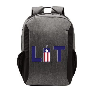 It's Lit USA 4th of July Vector Backpack