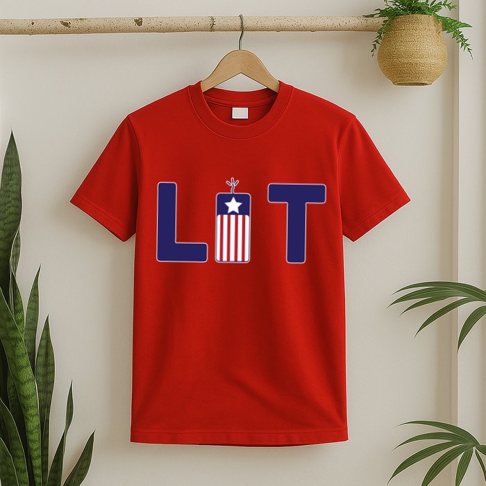 It's Lit USA 4th of July T-Shirt