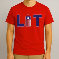 It's Lit USA 4th of July T-Shirt