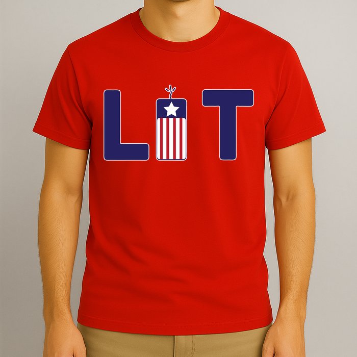 It's Lit USA 4th of July T-Shirt