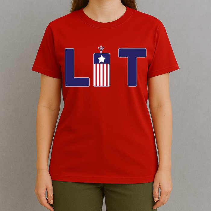 It's Lit USA 4th of July T-Shirt