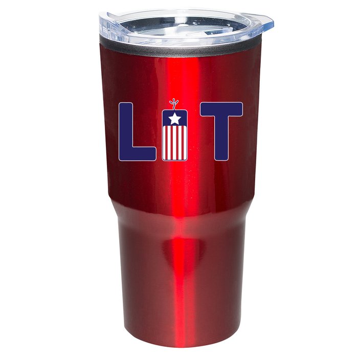 It's Lit USA 4th of July Tumbler