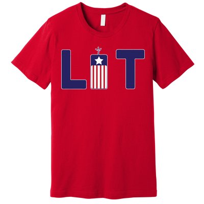 It's Lit USA 4th of July Premium T-Shirt