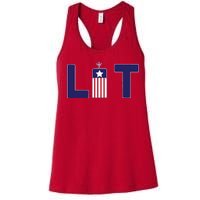 It's Lit USA 4th of July Women's Racerback Tank