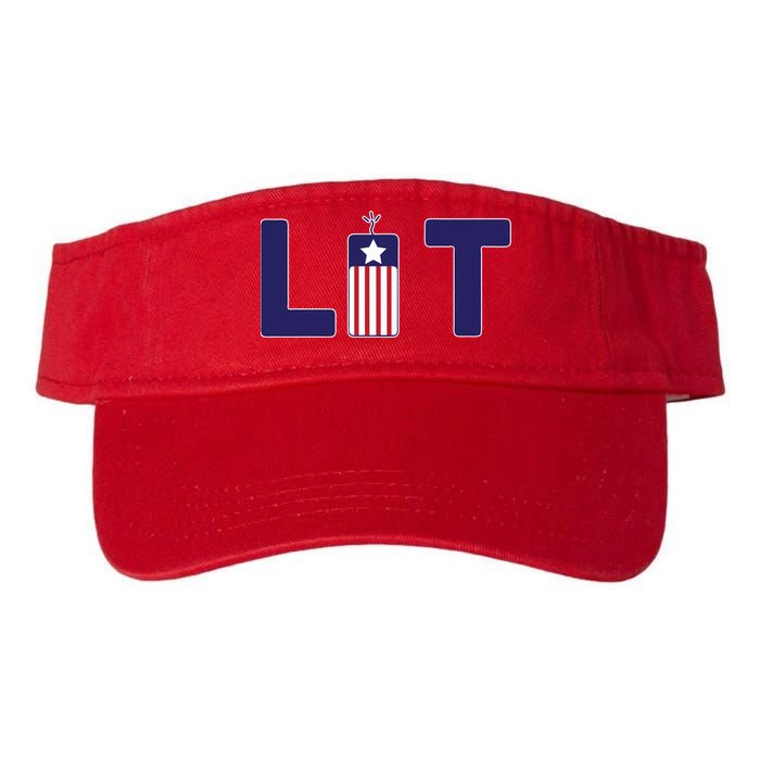 It's Lit USA 4th of July Visor