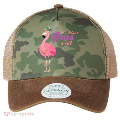 IT's Mardi Gras Flamingo Legacy Tie Dye Trucker Hat