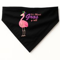 IT's Mardi Gras Flamingo USA-Made Doggie Bandana