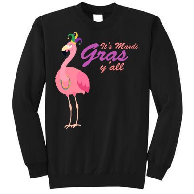 IT's Mardi Gras Flamingo Sweatshirt