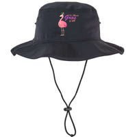 IT's Mardi Gras Flamingo Bucket Hat