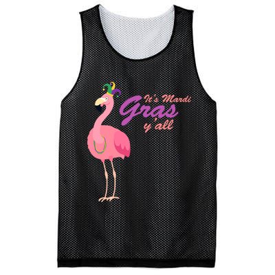 IT's Mardi Gras Flamingo Mesh Reversible Basketball Jersey Tank