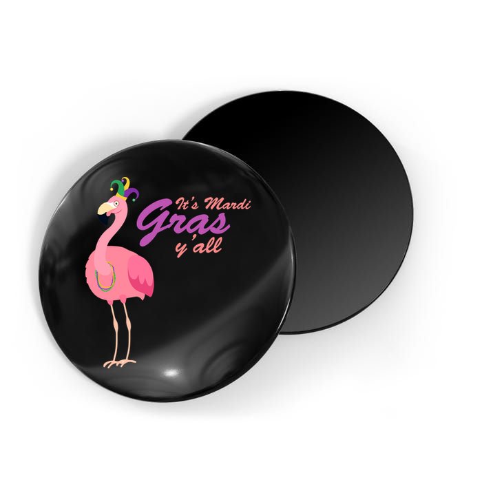 IT's Mardi Gras Flamingo Magnet