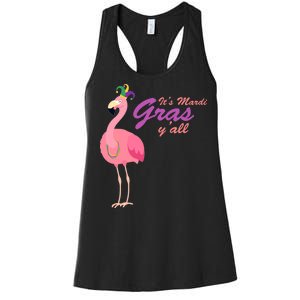 IT's Mardi Gras Flamingo Women's Racerback Tank