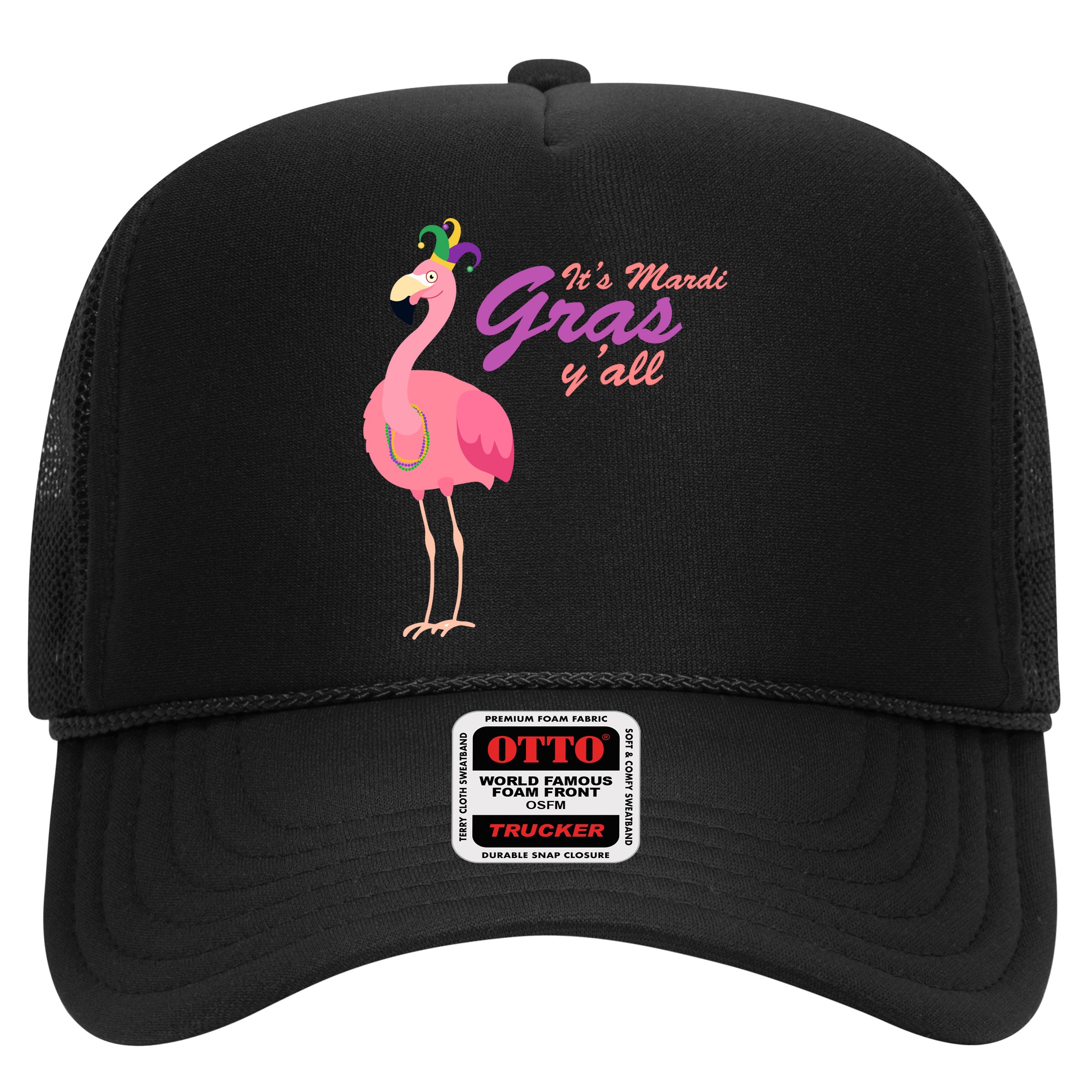 IT's Mardi Gras Flamingo Hat