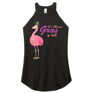 IT's Mardi Gras Flamingo Women's Perfect Tri Rocker Tank