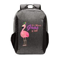 IT's Mardi Gras Flamingo Vector Backpack