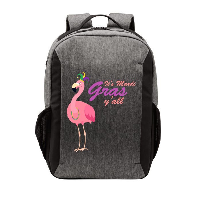 IT's Mardi Gras Flamingo Vector Backpack