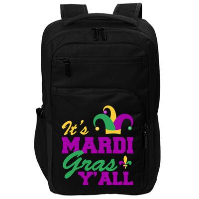 It's Mardi Gras Y'all New Orleans Celebration Impact Tech Backpack