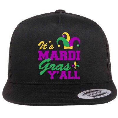 It's Mardi Gras Y'all New Orleans Celebration Flatbill Hat