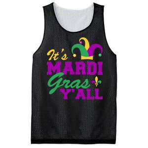 It's Mardi Gras Y'all New Orleans Celebration Mesh Reversible Basketball Jersey Tank